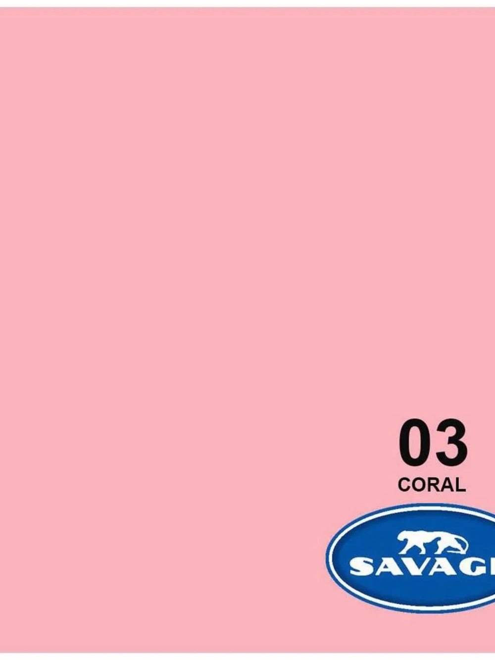 Savage Coral Background Paper 53" Backdrop Paper